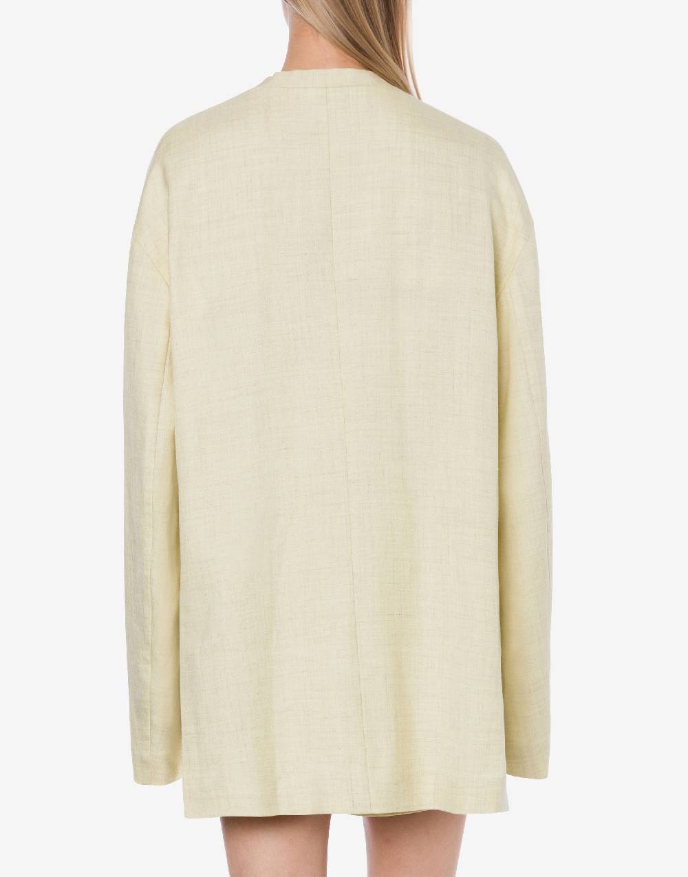 Philosophy Di Lorenzo Serafini Giacca oversize in tela misto lino 2025