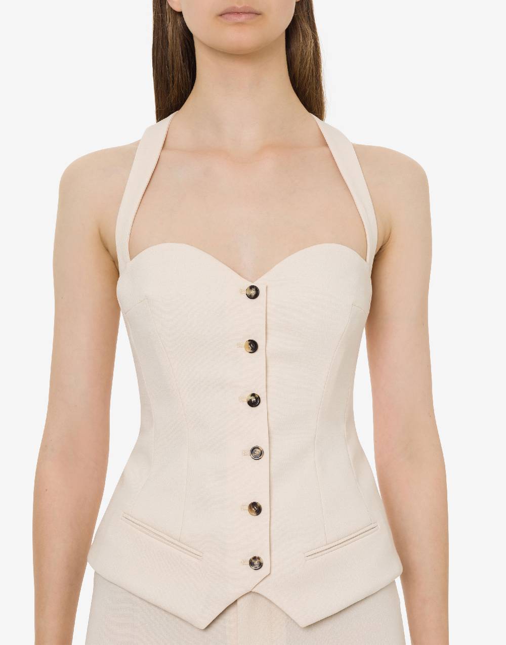 Philosophy Di Lorenzo Serafini Top in lana leggera stretch Spedizione Gratuita
