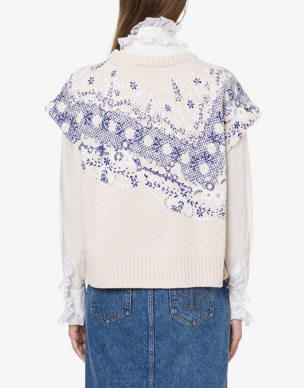 Philosophy Di Lorenzo Serafini Top in maglia con stampa Negozi Online