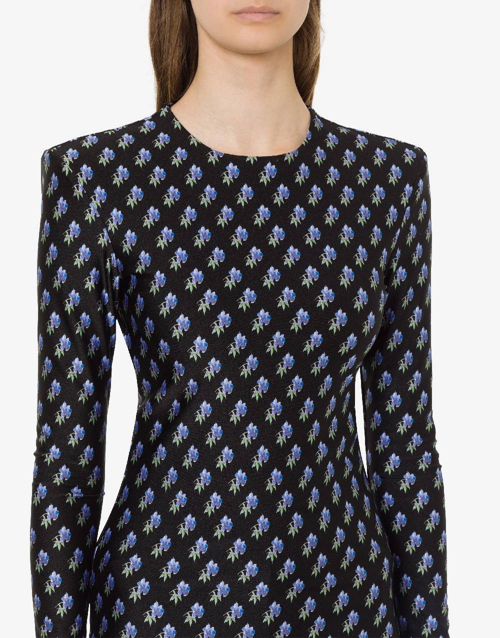 Philosophy Di Lorenzo Serafini Top in lycra con stampa fiori Sconto