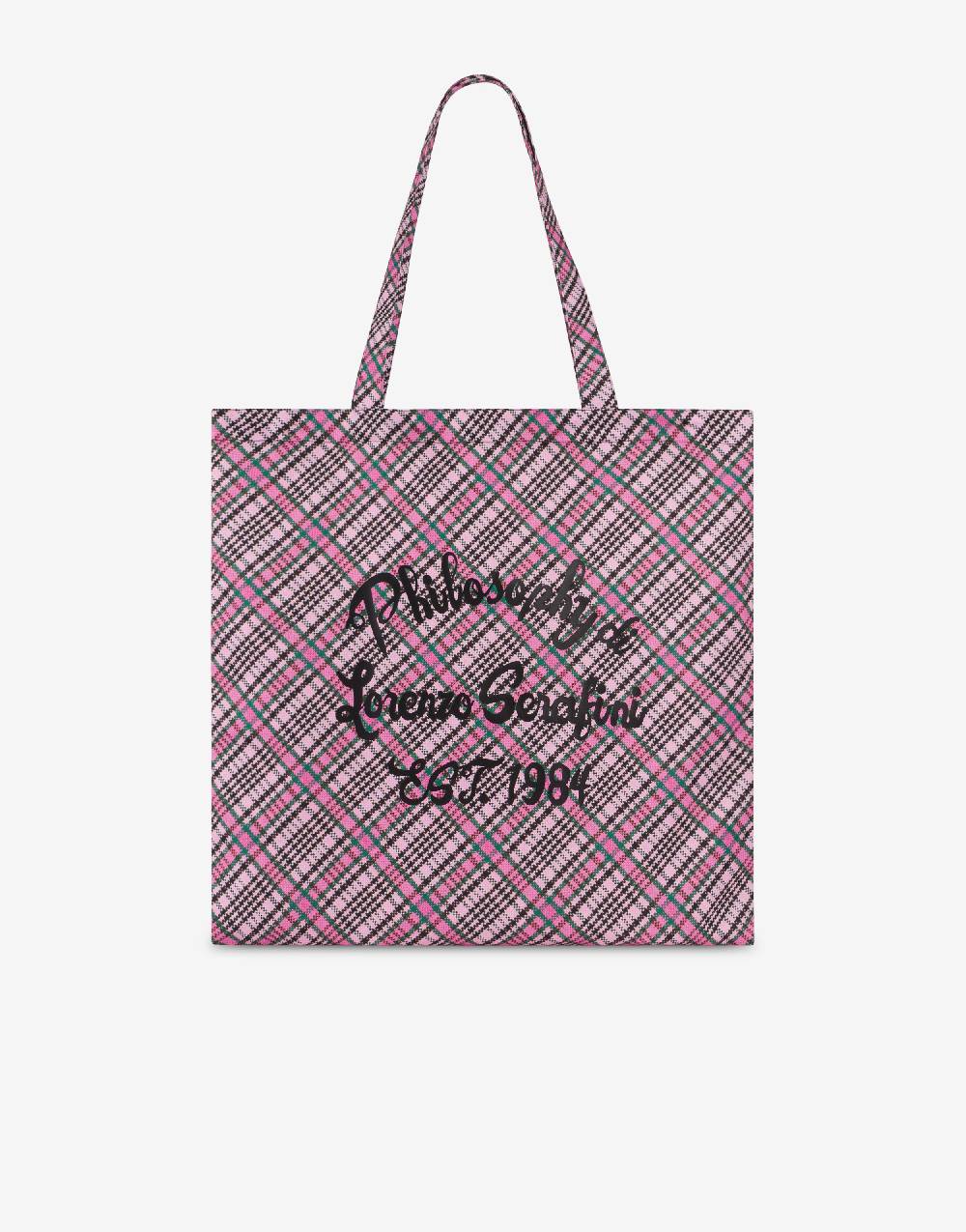 Philosophy Di Lorenzo Serafini Shopper beachwear con stampa Check Online