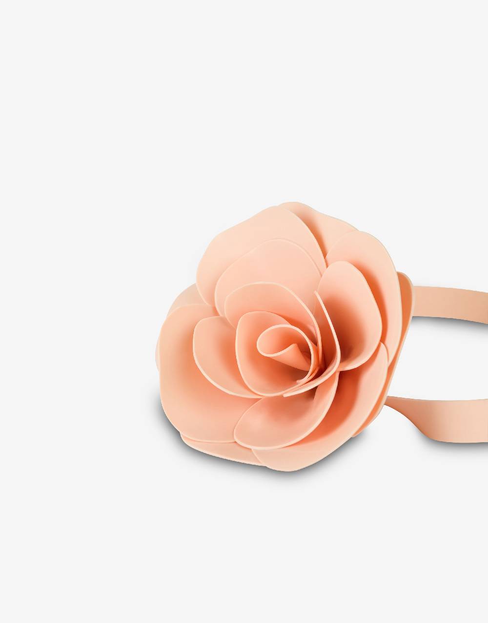 Philosophy Di Lorenzo Serafini Choker con fiore in latex Vendita Calda