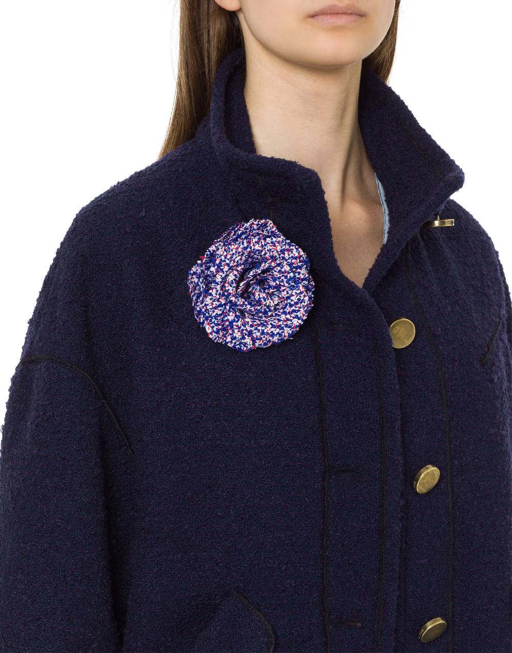 Philosophy Di Lorenzo Serafini Spilla bijoux fiore in bouclé Negozio