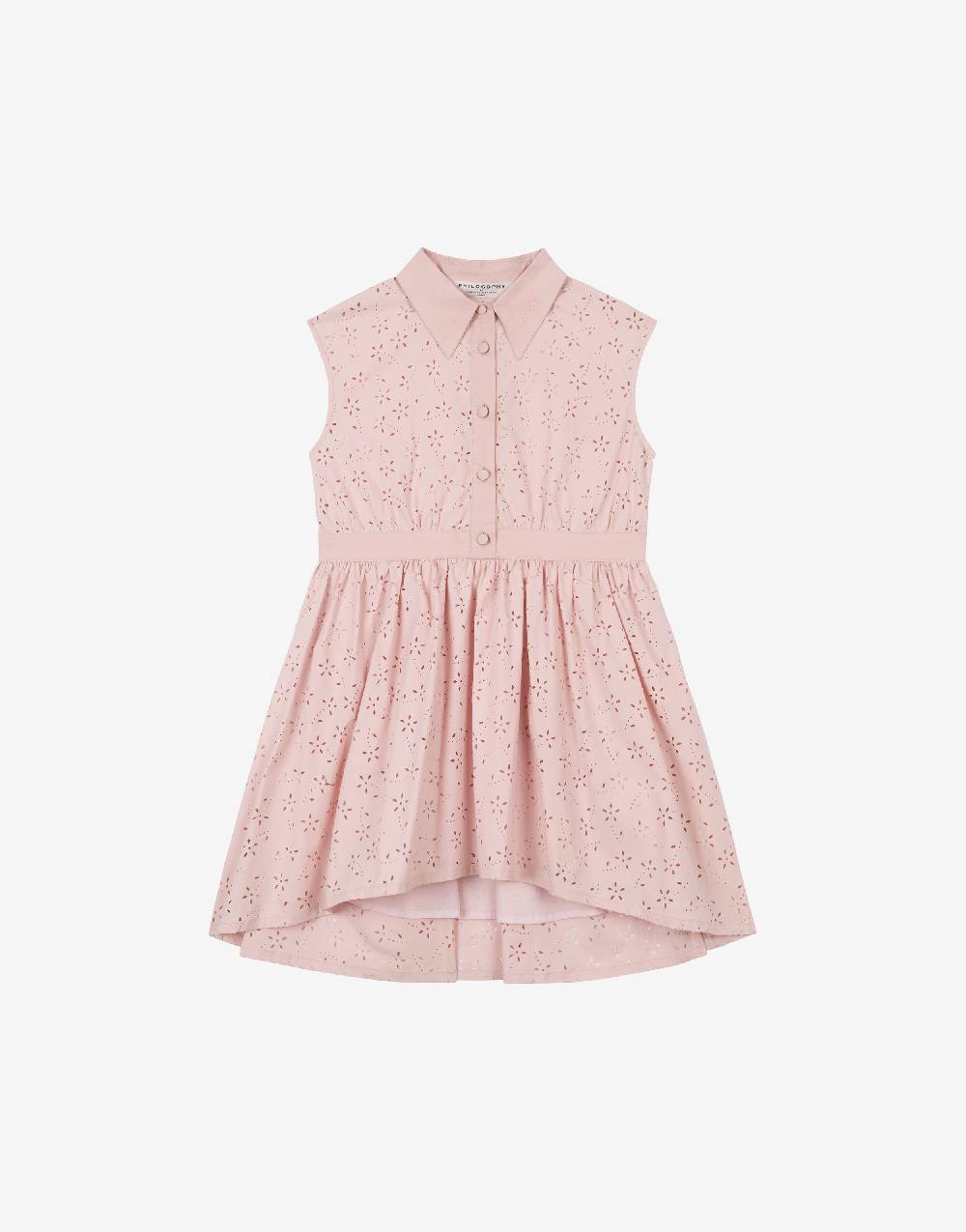 Philosophy Di Lorenzo Serafini Kids abito in cotone con motivo floreale In Saldo