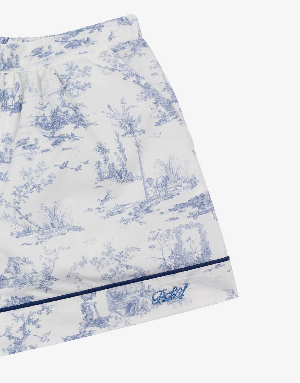 Philosophy Di Lorenzo Serafini Kids bermuda in cotone con stampa Toile de Jouy In Linea
