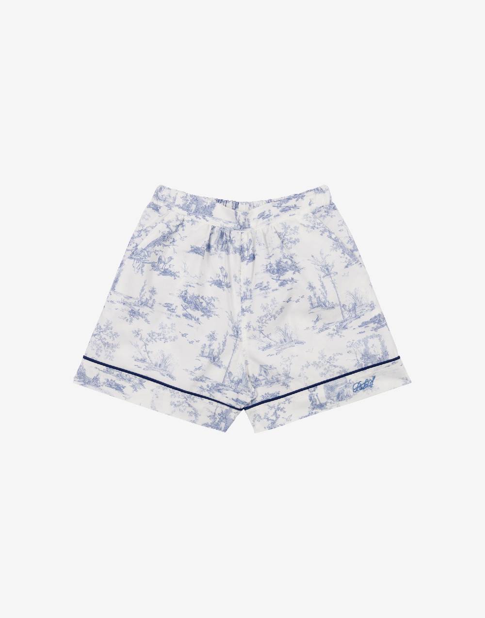 Philosophy Di Lorenzo Serafini Kids bermuda in cotone con stampa Toile de Jouy In Linea