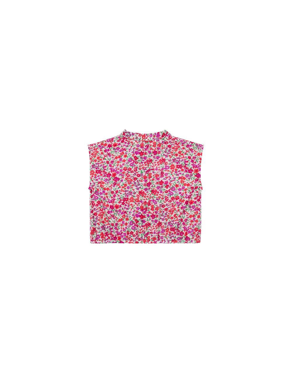 Philosophy Di Lorenzo Serafini Kids top in cotone con stampa fiori Spedizione Gratuita