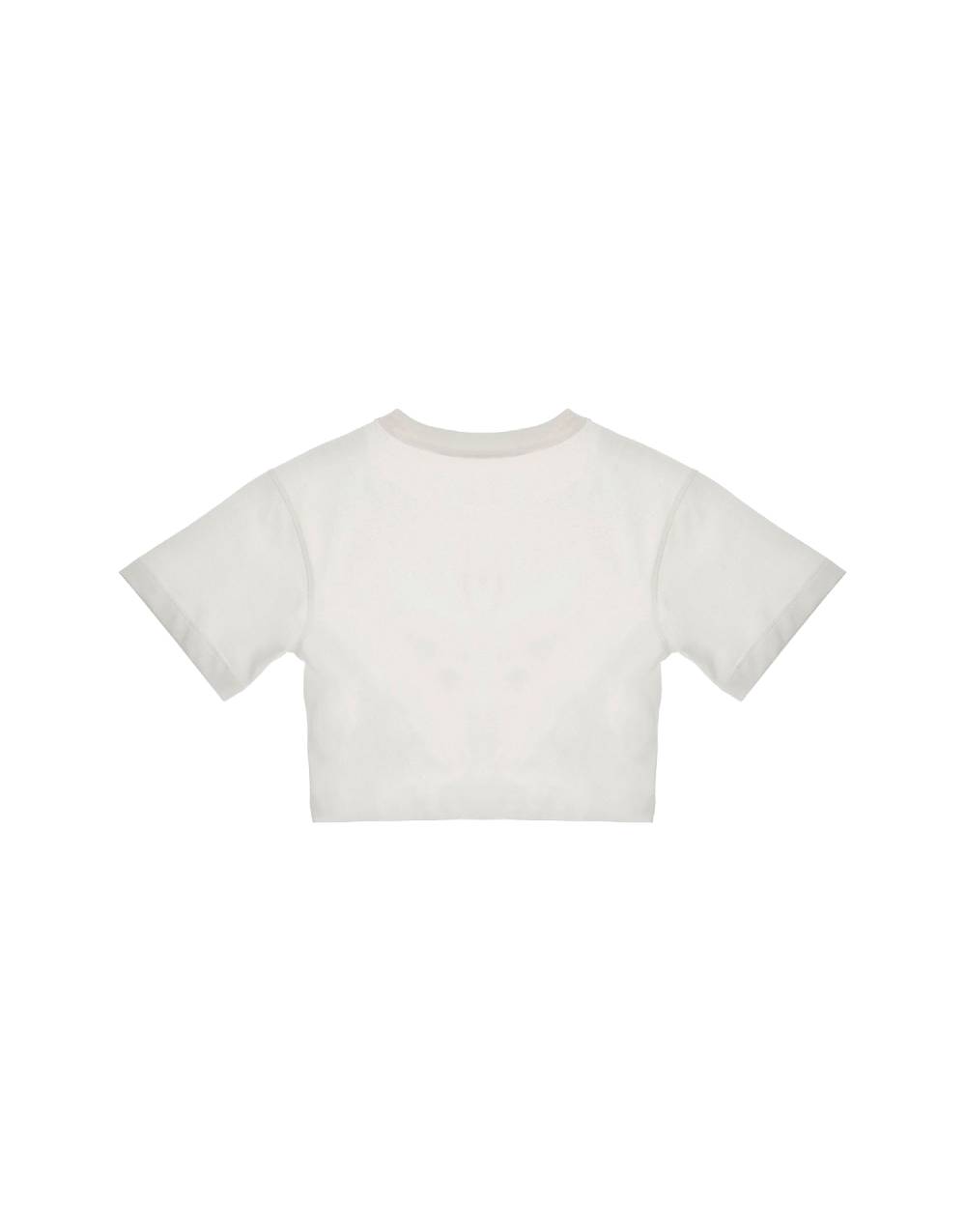 Philosophy Di Lorenzo Serafini Kids t-shirt crop con patch 'doppia P' Novità