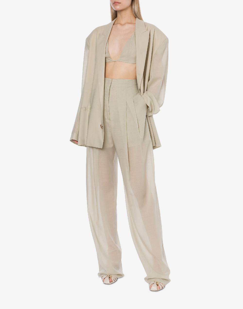 Philosophy Di Lorenzo Serafini Giacca oversize in voile di lana Presa
