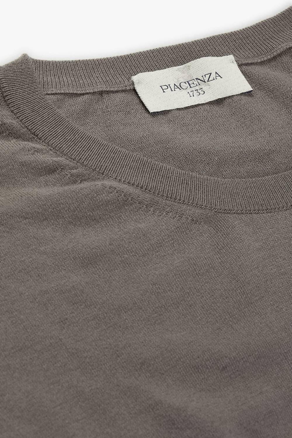 Piacenza 1733 Maglia maniche corte grigio scuro 2025