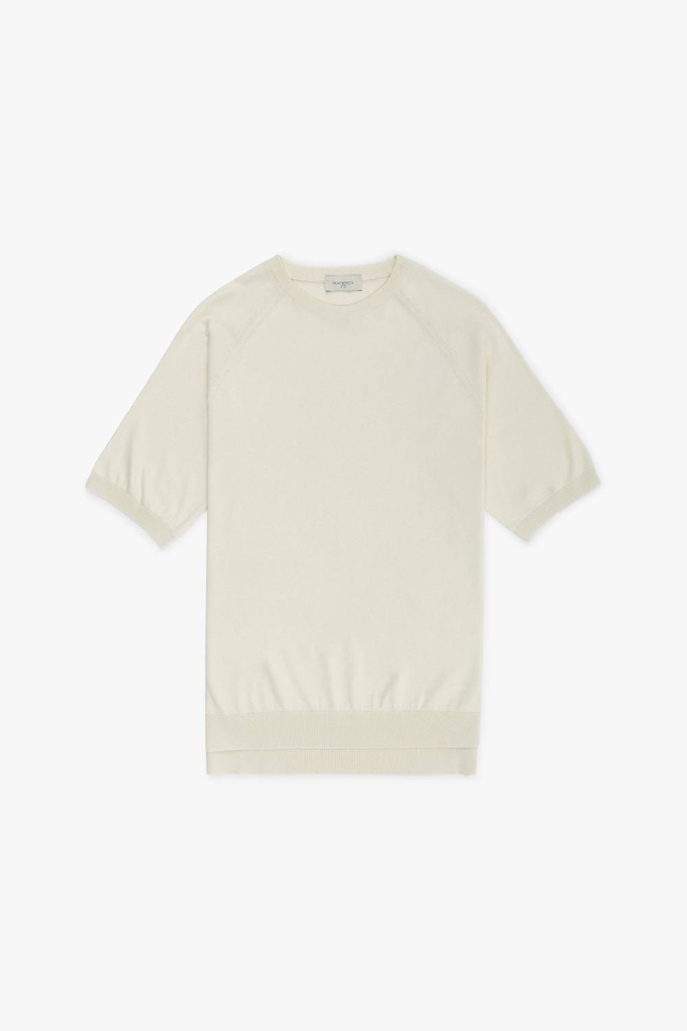 Piacenza 1733 Maglia maniche corte panna In Linea