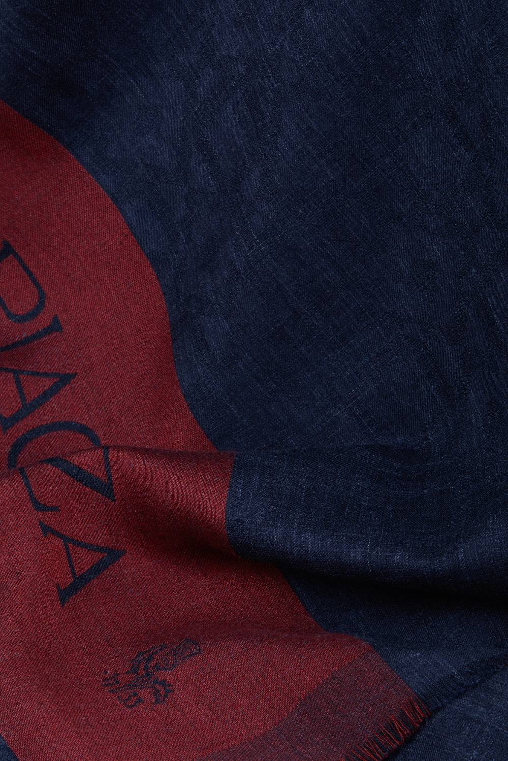 Piacenza 1733 Stola Vicario blu con logo Consegna Veloce