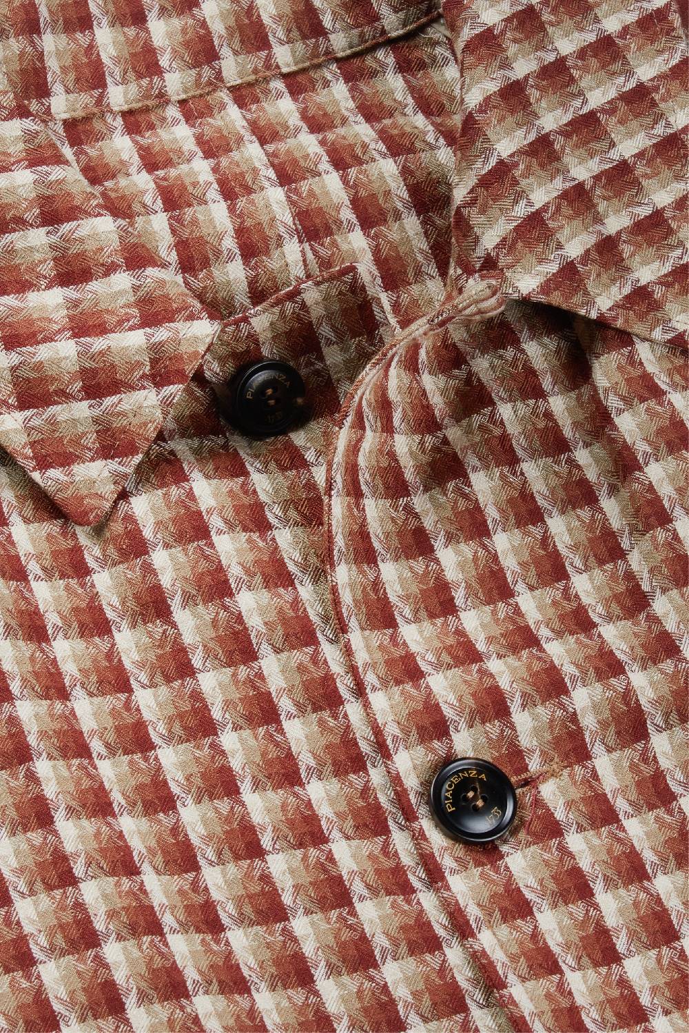 Piacenza 1733 Trench bruciato e naturale Qualità Garantita