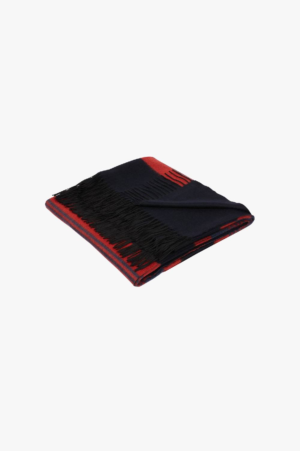 Piacenza 1733 BILBO Plaid righe Blu e Rosso In Vendita
