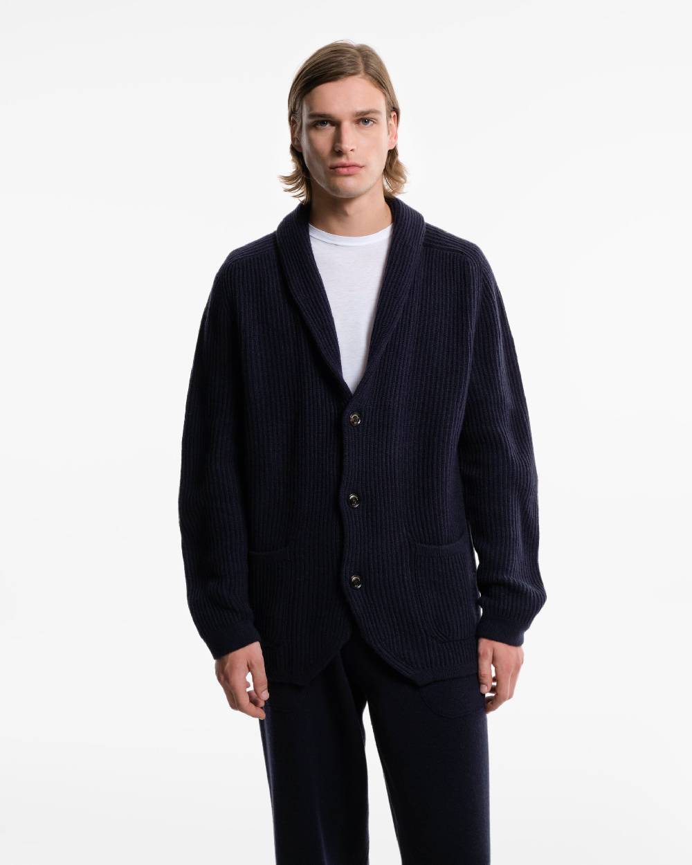 Piacenza 1733 Giacca in Cashmere blu Moda