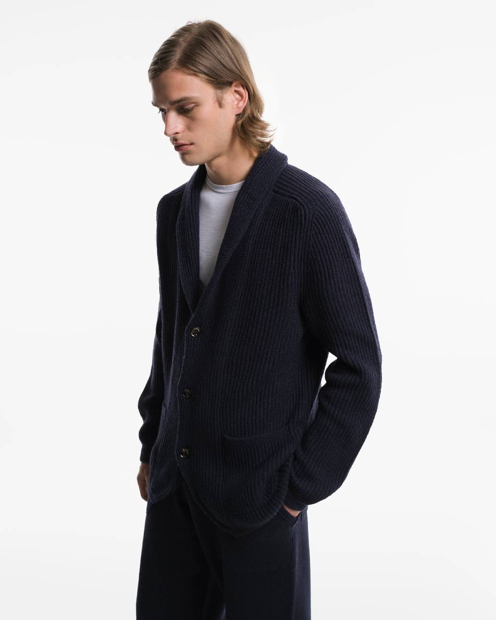 Piacenza 1733 Giacca in Cashmere blu Moda
