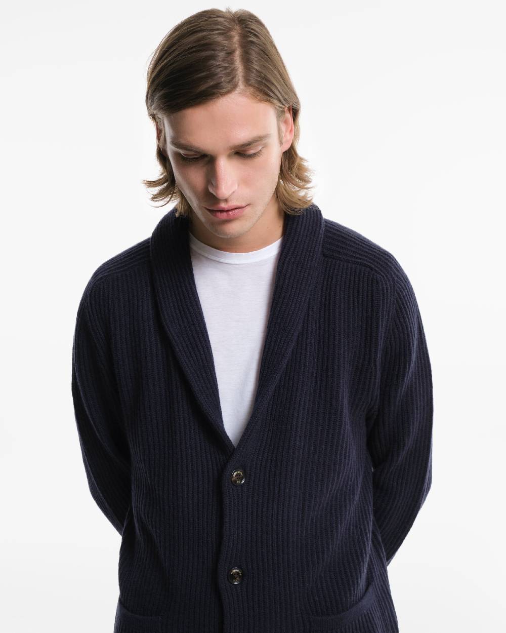 Piacenza 1733 Giacca in Cashmere blu Moda