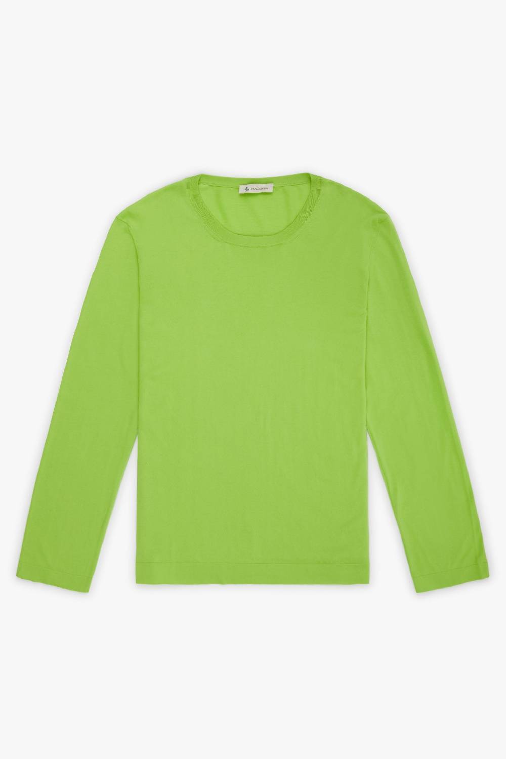 Piacenza 1733 Maglia maniche lunghe verde fluo Fino Al -60%