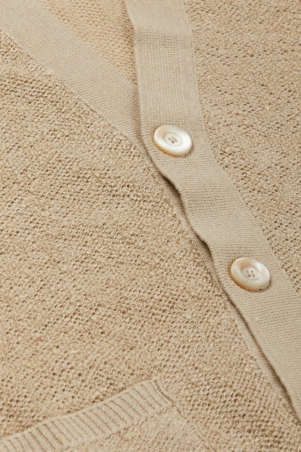 Piacenza 1733 Cardigan terrycloth naturale Online
