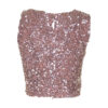 Poems Roma TOP PAILLETTES ROSA ANTICO Shopping Online
