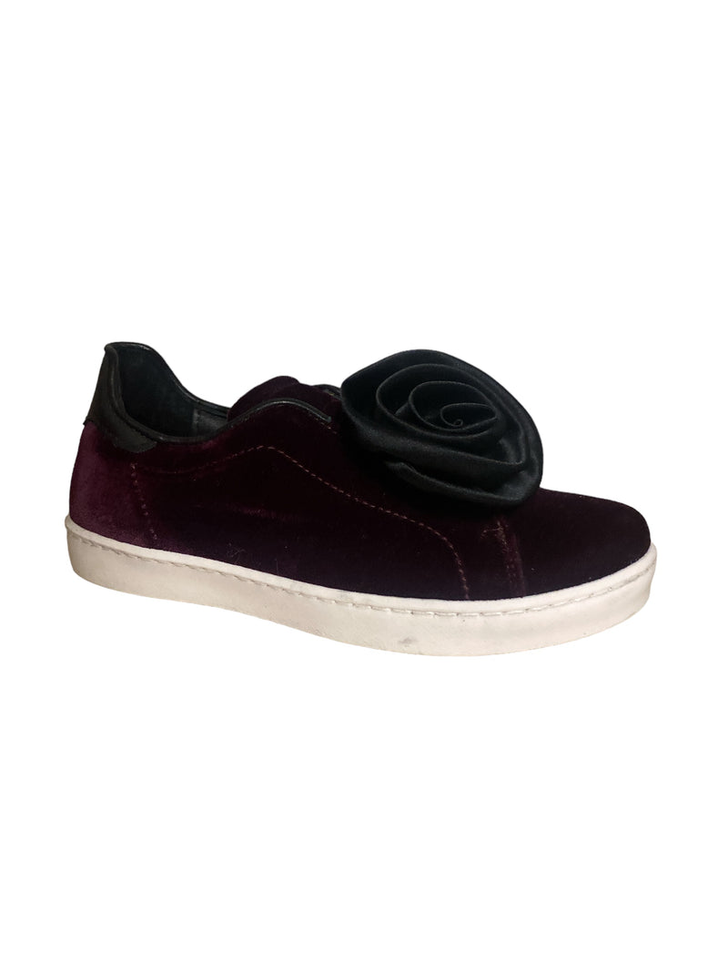 Pokemaoke Sneakers Lempicka Velluto Bordeaux Moda