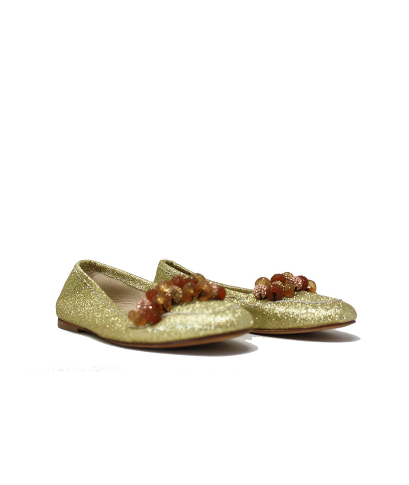 Pokemaoke Mocassino Glitter Perla Outlet