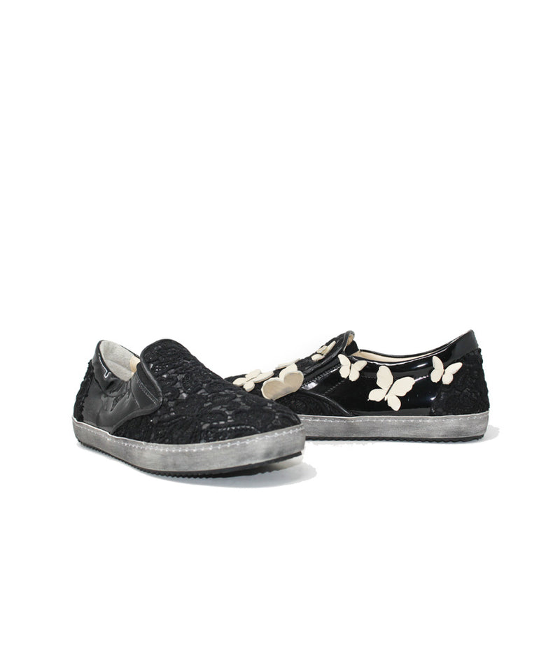 Pokemaoke Sneakers Farfalle Paillettes Vendita calda