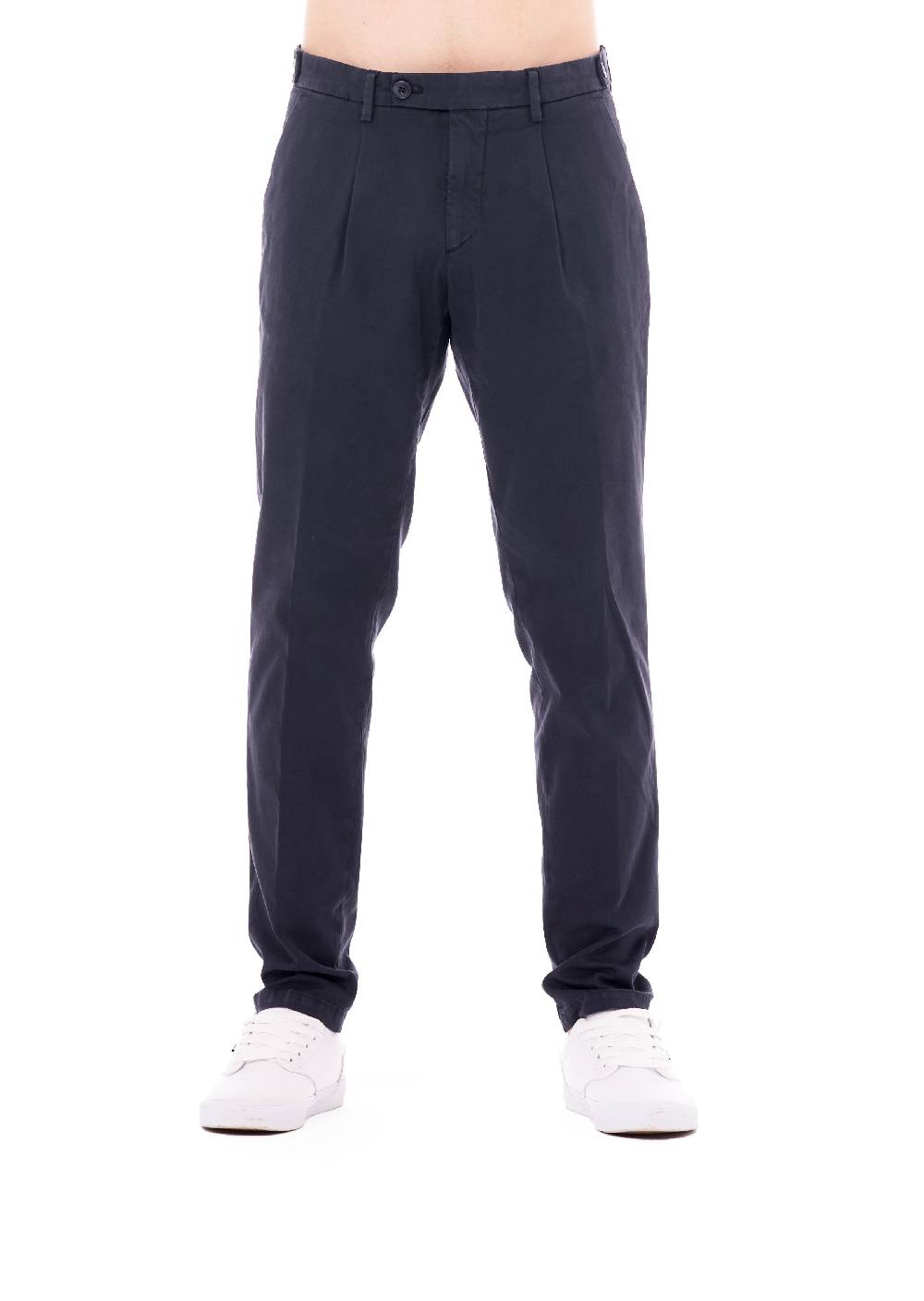 Pop84 Pantalone con pence modello Positano Qualità Garantita