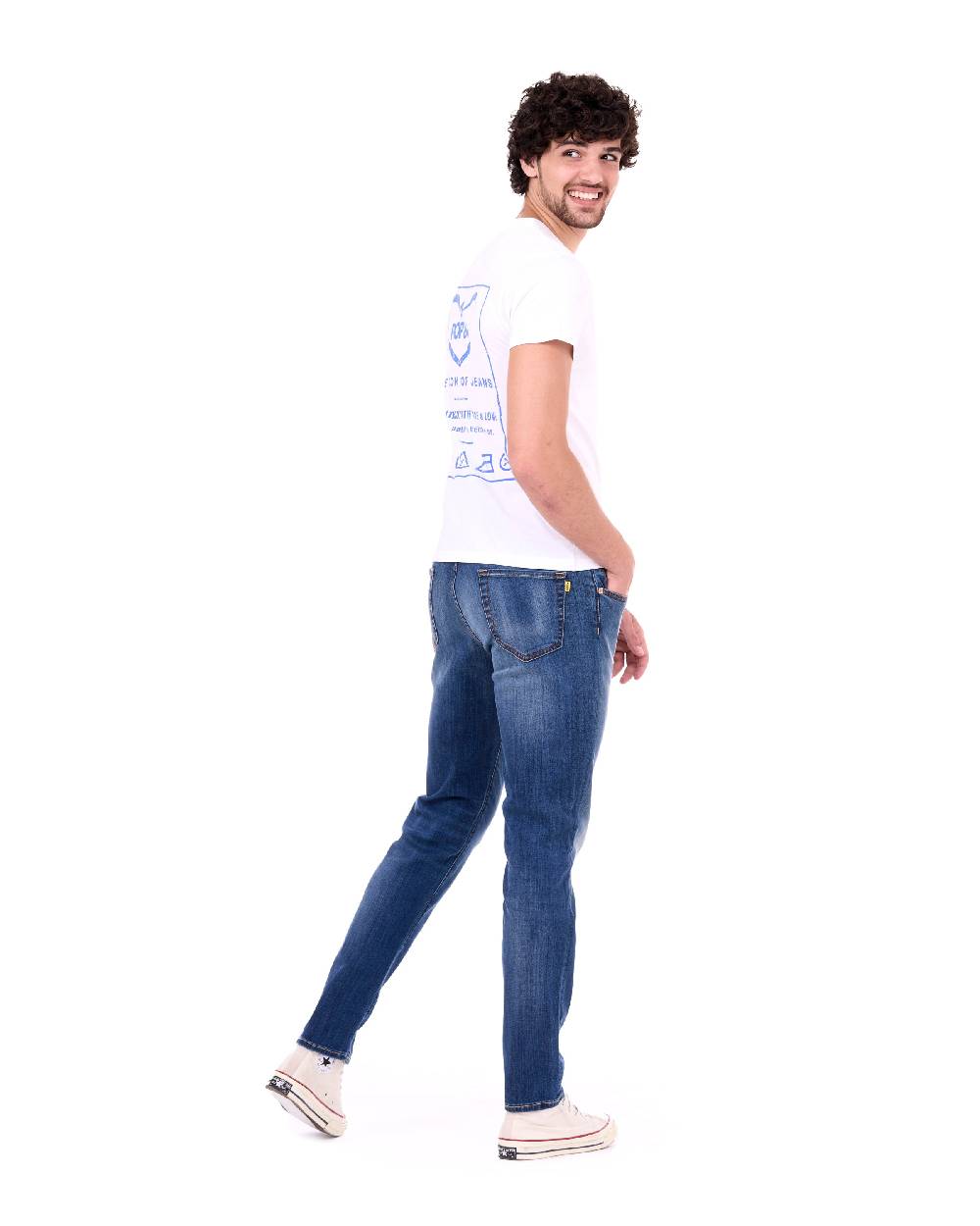 Pop84 T-shirt POP84 'The Icon Of Jeans' Hotsell