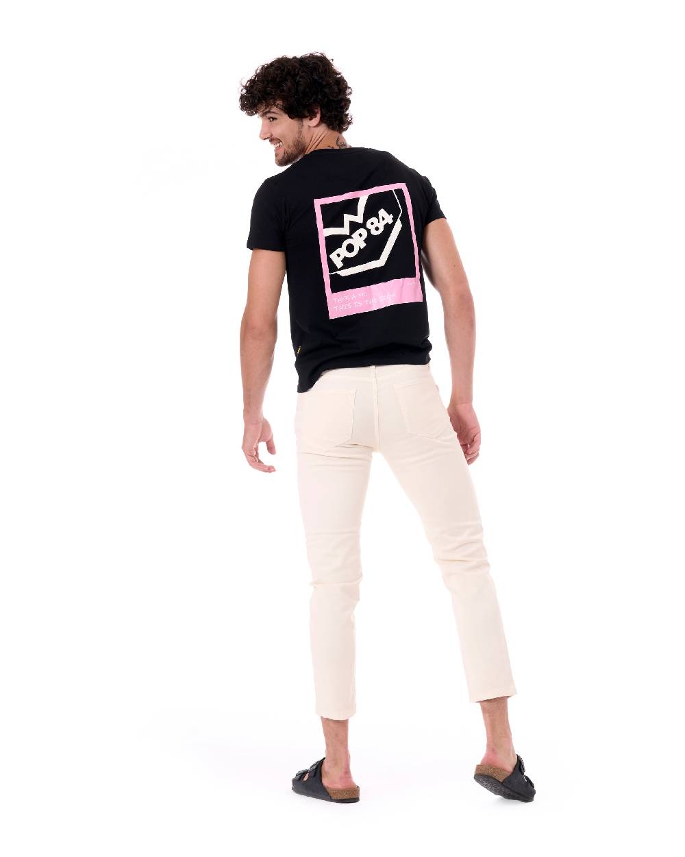 Pop84 T-shirt POP84 'Take A Pic This Is The Icon' Moda