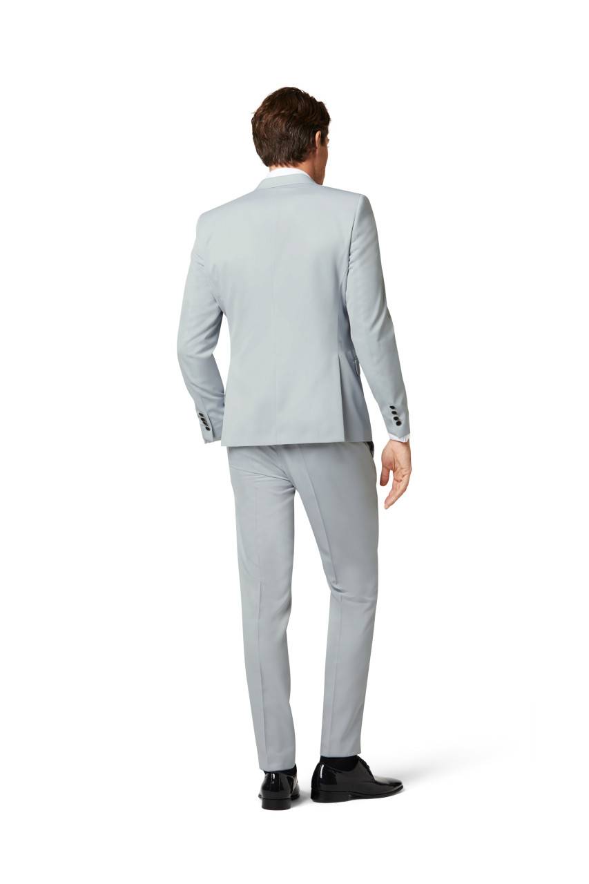 Digel Abito grigio perla digel cerimonia slim fit Nuova