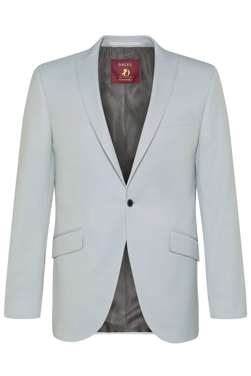 Digel Abito grigio perla digel cerimonia slim fit Nuova