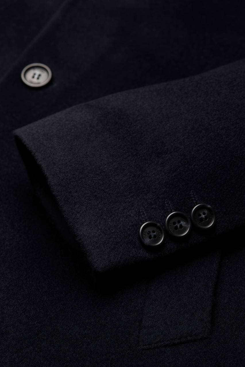 Digel Cappotto digel blu slim fit in misto cashmere Soddisfazione Garantita