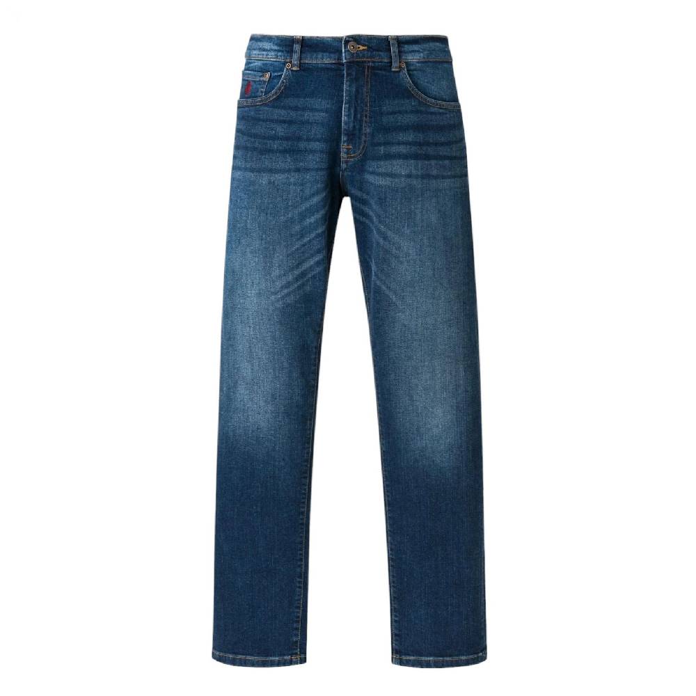 MCS Jeans mcs regular fit lavaggio scuro denim stretch Moda