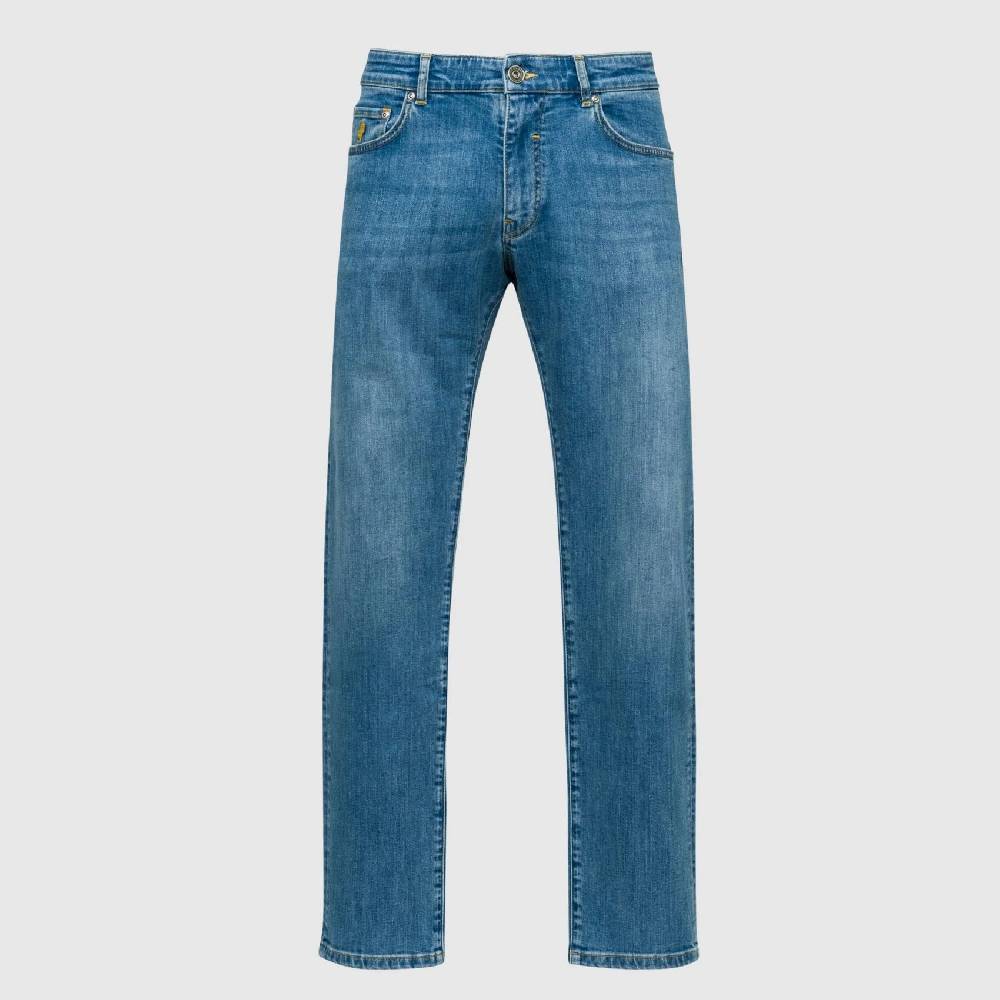 MCS Cinque tasche denim chiaro stretch mcs regular fit Italia