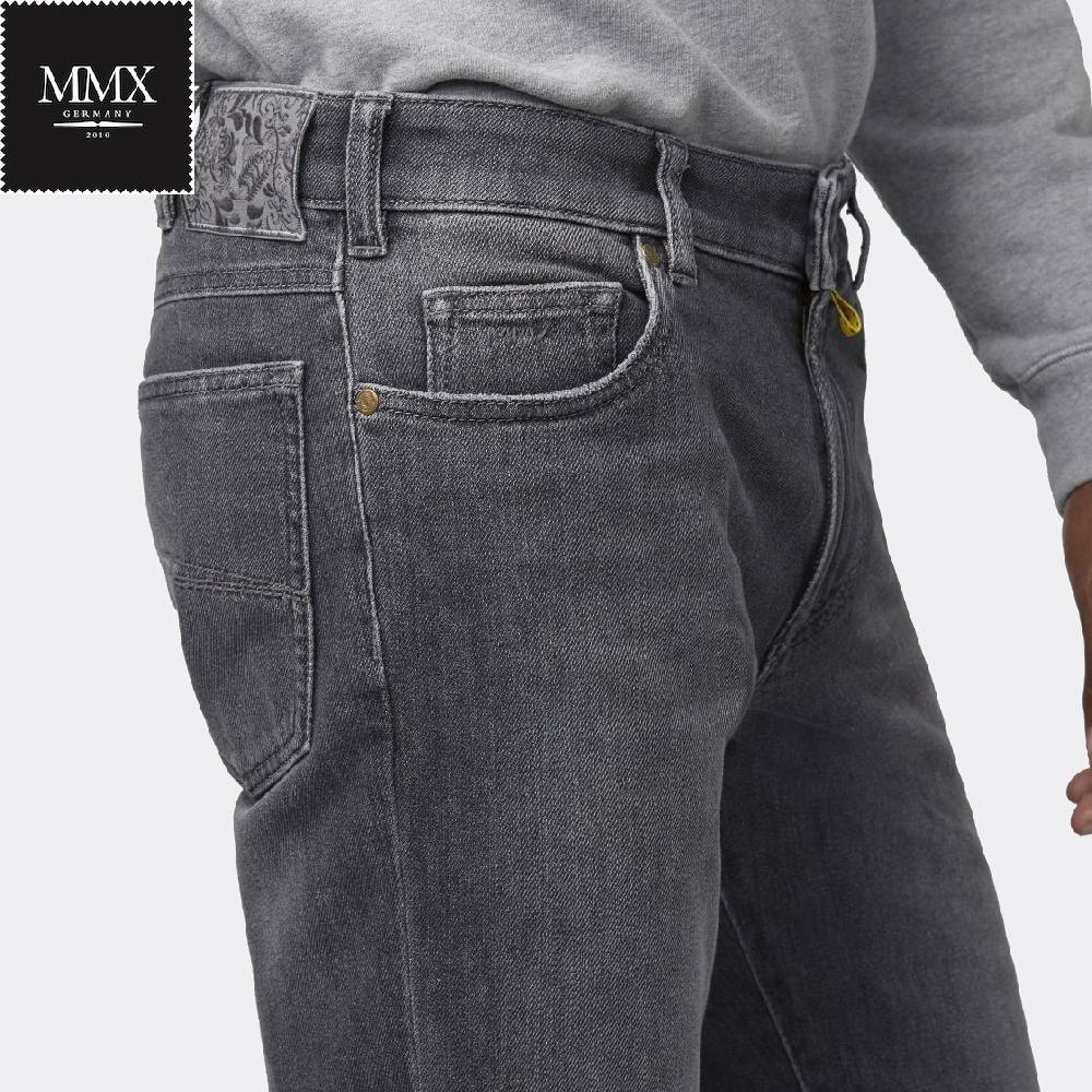 MMX Germany Jeans grigio medio mmx denim super stretch Nuovo
