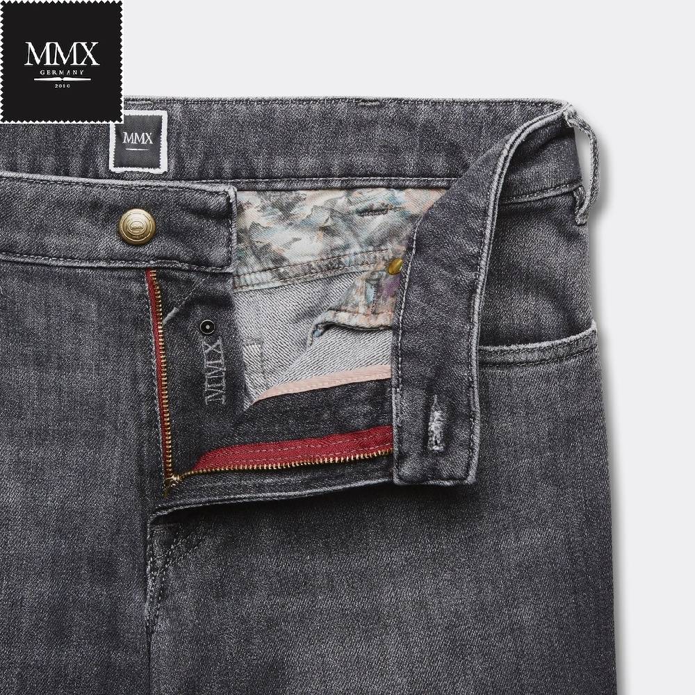 MMX Germany Jeans grigio medio mmx denim super stretch Nuovo