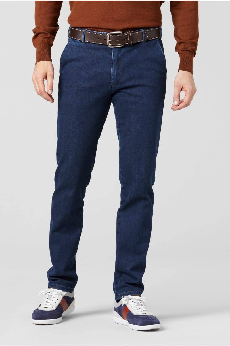 Meyer Pantalone in denim flex meyer blu stone modern fit Spedizione Gratuita