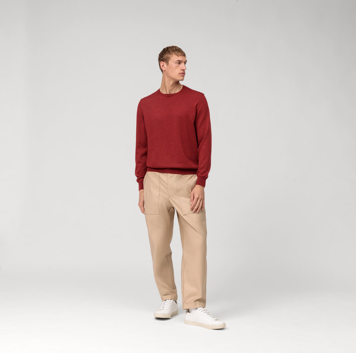Olymp Girocollo olymp barolo lana merinos regular fit Nuova