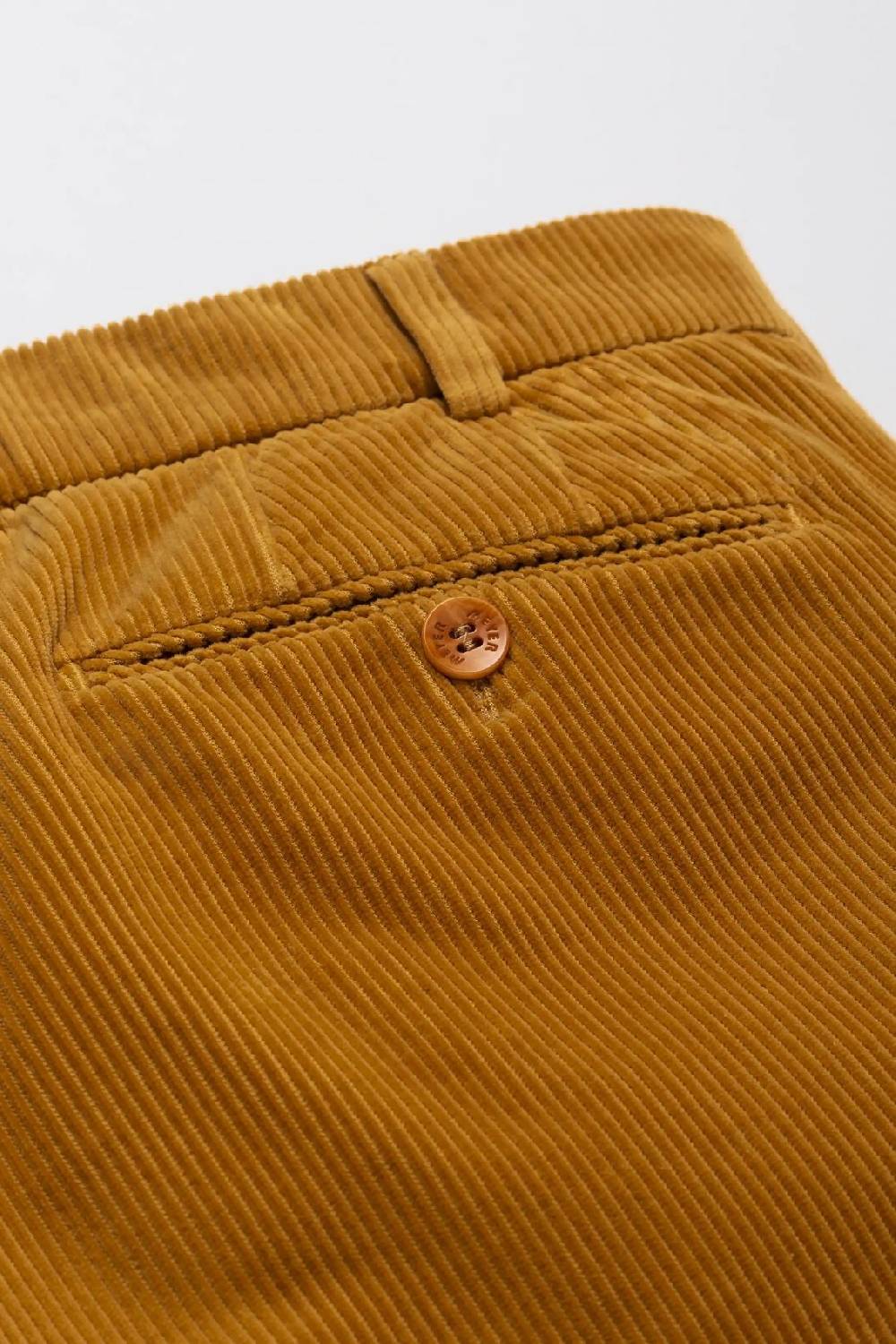 Meyer Pantalone color ambra meyer in velluto a coste luxury modern fit Sconto