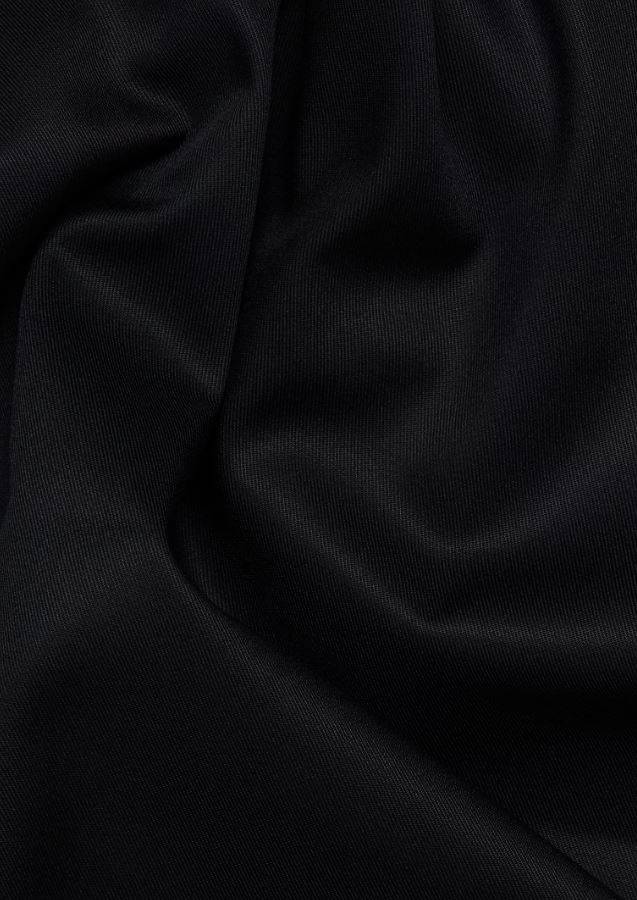 Eterna Camicia nera eterna modern fit collo classico italiano Nuovo