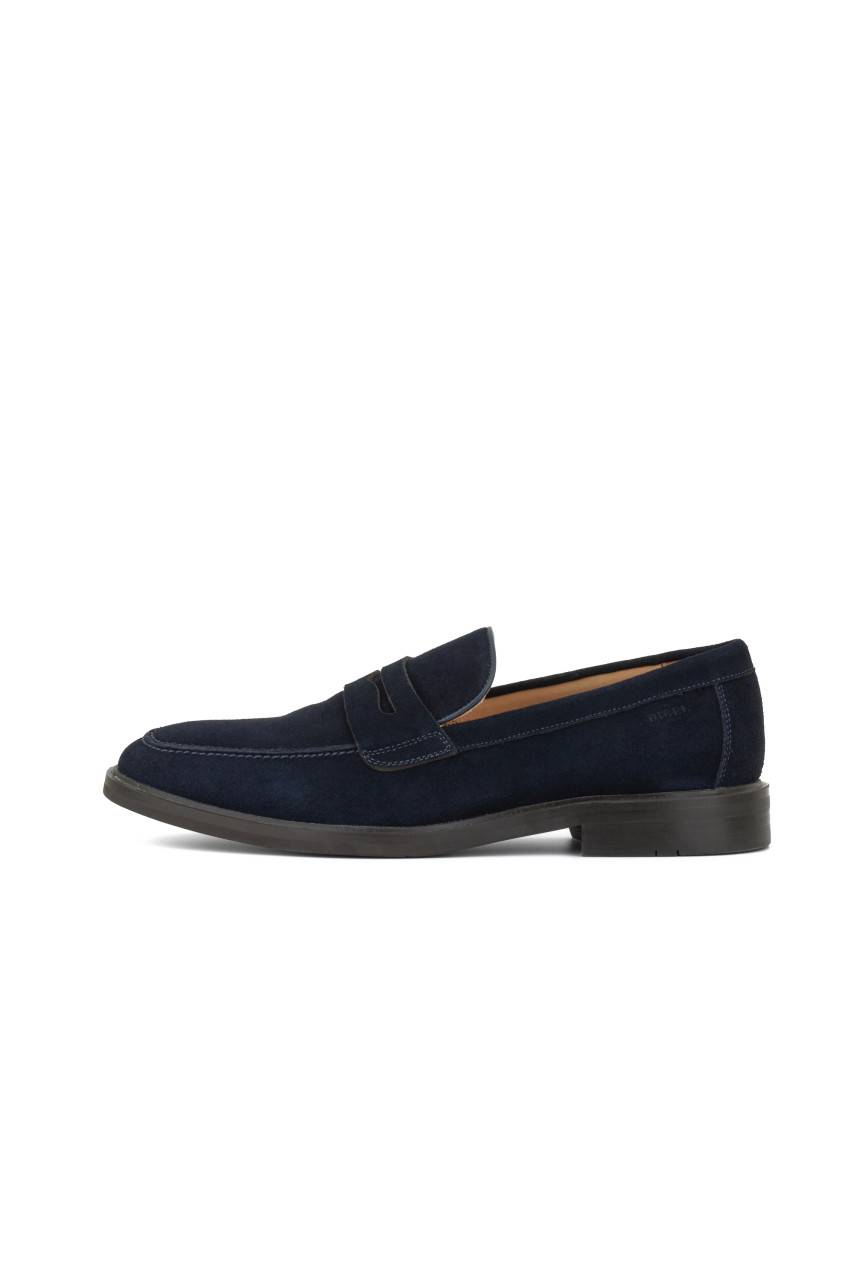 Digel Mocassino blu digel in pelle scamosciata Shopping Online