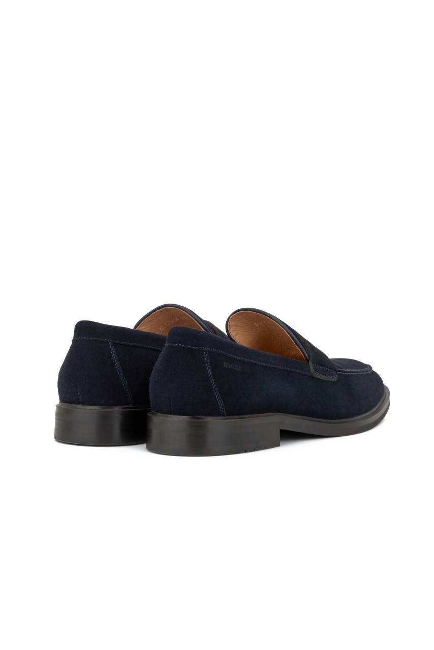 Digel Mocassino blu digel in pelle scamosciata Shopping Online