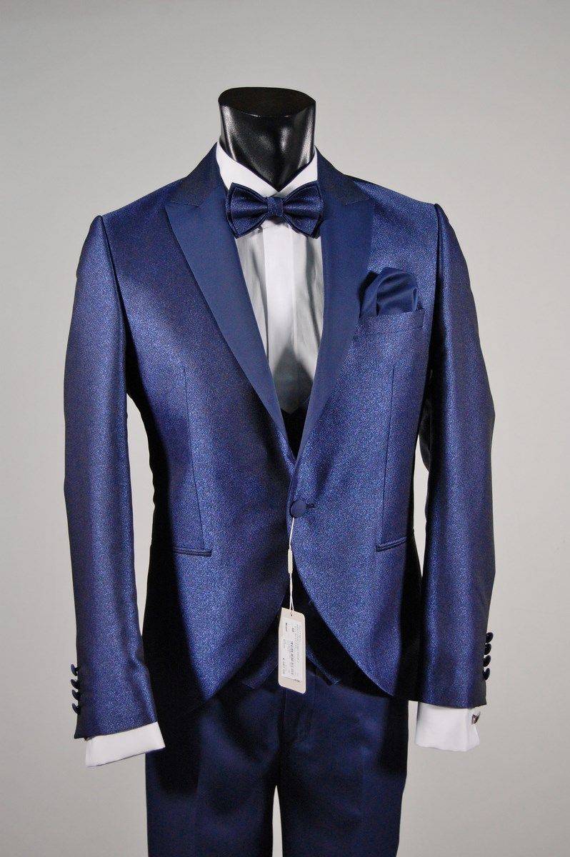 Musani Milano Cerimonia Smoking bluette musani milano cerimonia slim fit Negozio