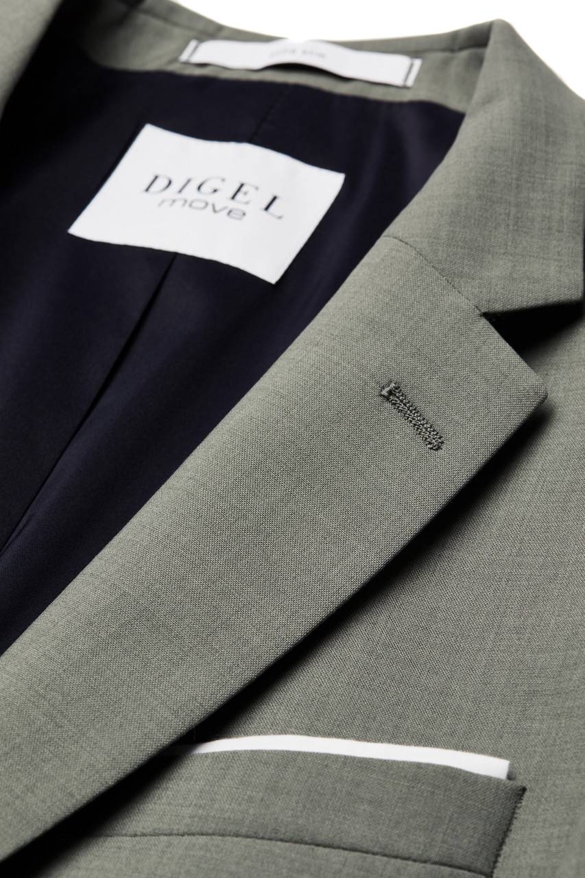 Digel Abito slim fit digel verde salvia misto lana bi-stretch Vendita