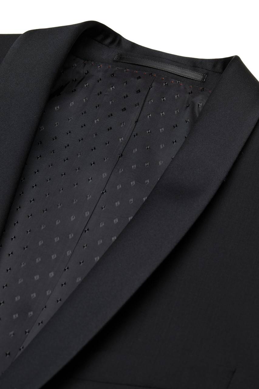 Digel Smoking nero da gala digel slim fit in fresco lana natural stretch ACQUISTA ORA