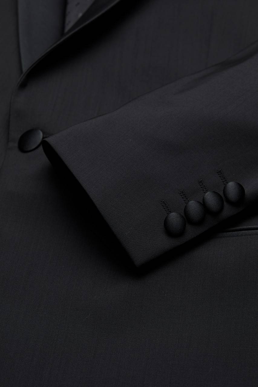 Digel Smoking nero da gala digel slim fit in fresco lana natural stretch ACQUISTA ORA