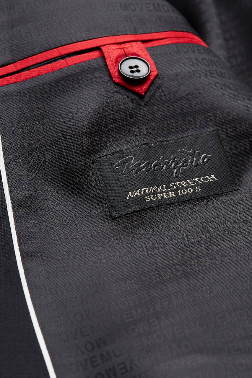 Digel Abito digel drop quattro corto slim fit grigio antracite lana marzotto super 100's Offerta