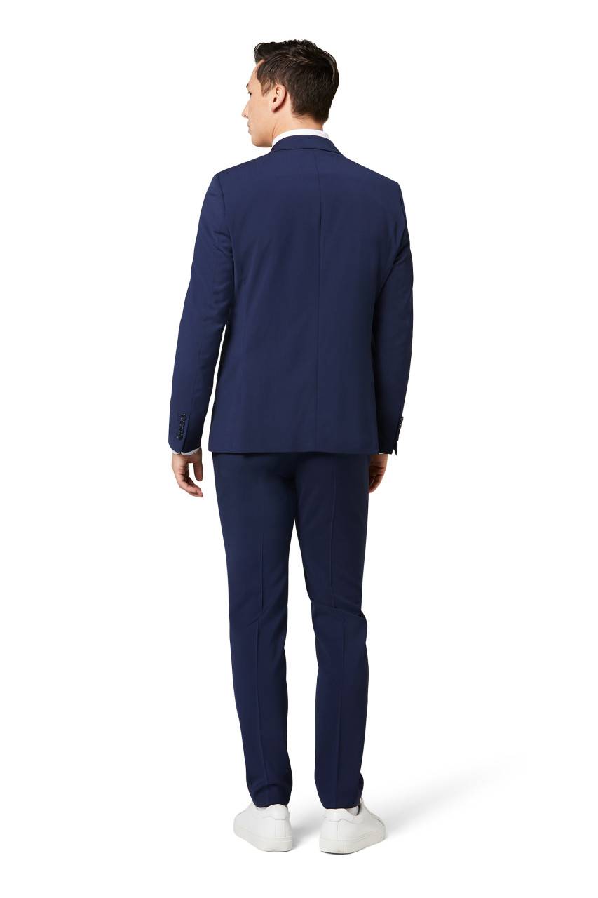 Digel Abito digel drop quattro corto slim fit blu napoli lana marzotto super 100's Economico