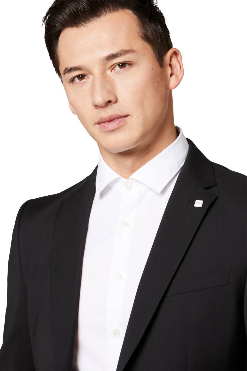 Digel Abito digel drop quattro corto slim fit nero lana marzotto super 100's In Vendita